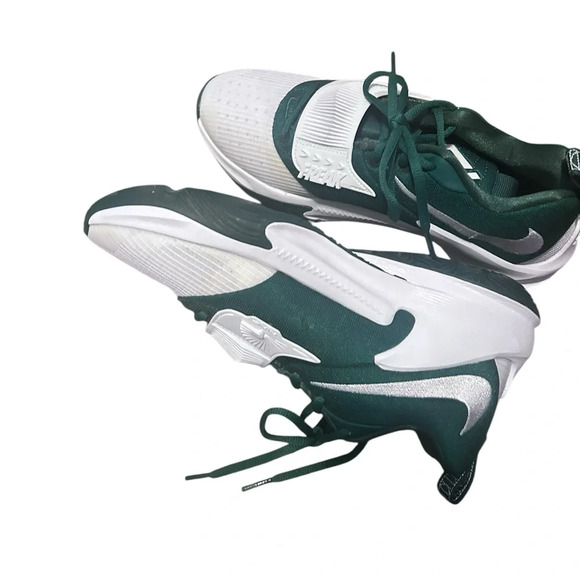 NWOT Nike Zoom Freak 3 Green/White Sneakers size 8.5 - Picture 6 of 7
